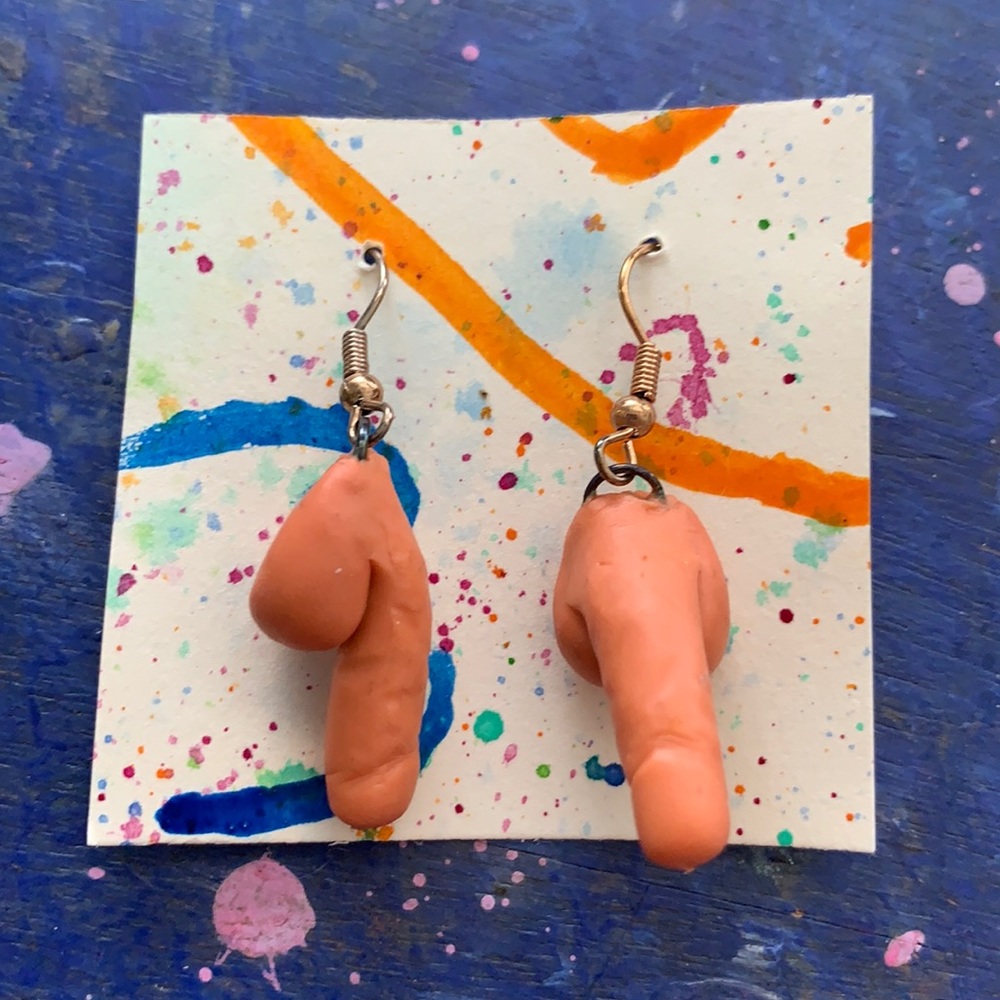 Penis Earrings